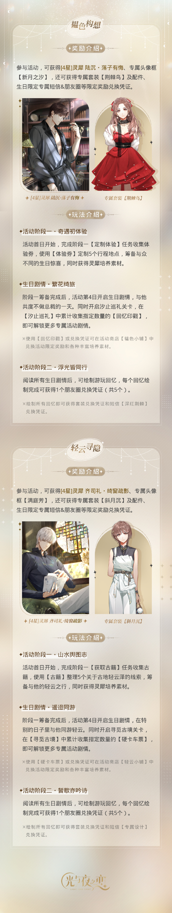 [初诞礼赞]复刻Ⅰ|限时返场预告